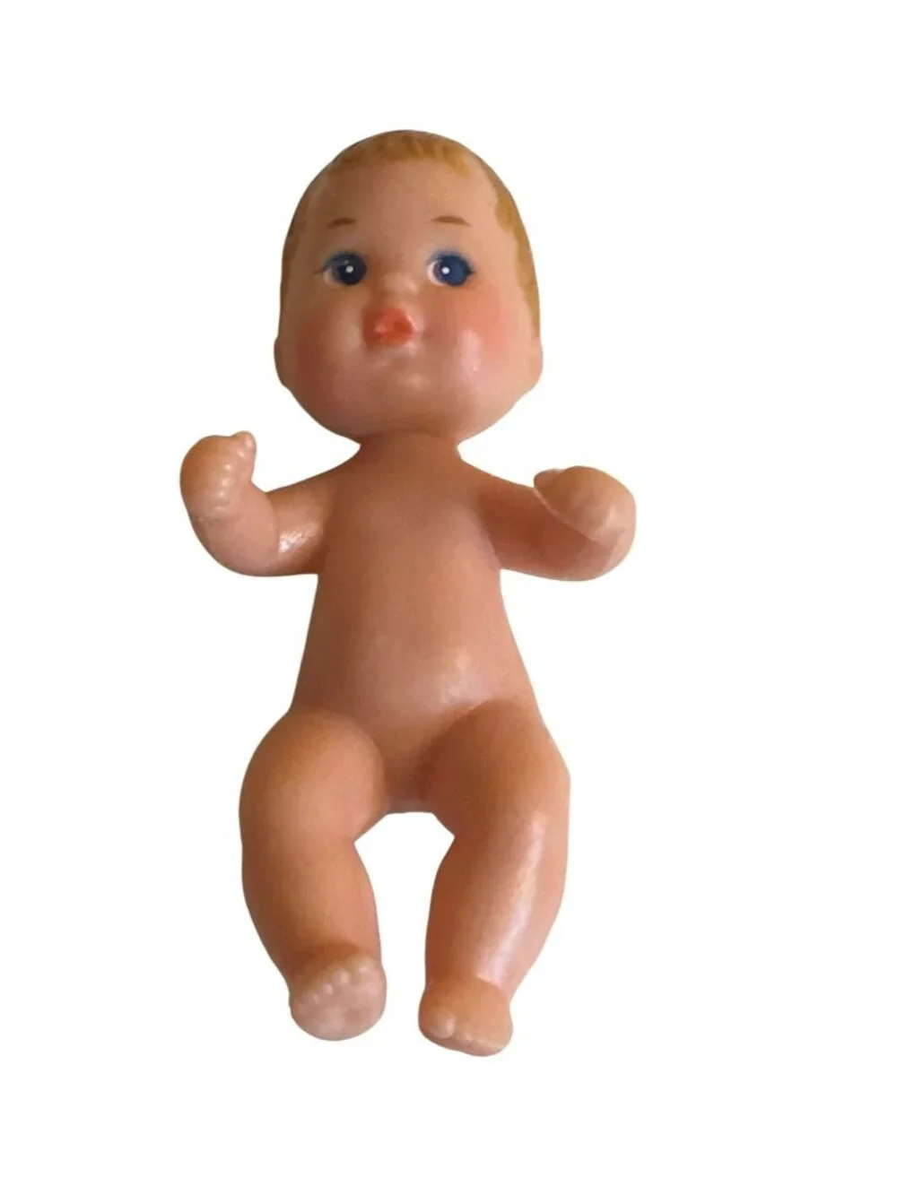 Barbie Little Sister Krissy Baby Infant Doll Toy 1985 Mattel Blue Eyes Blonde